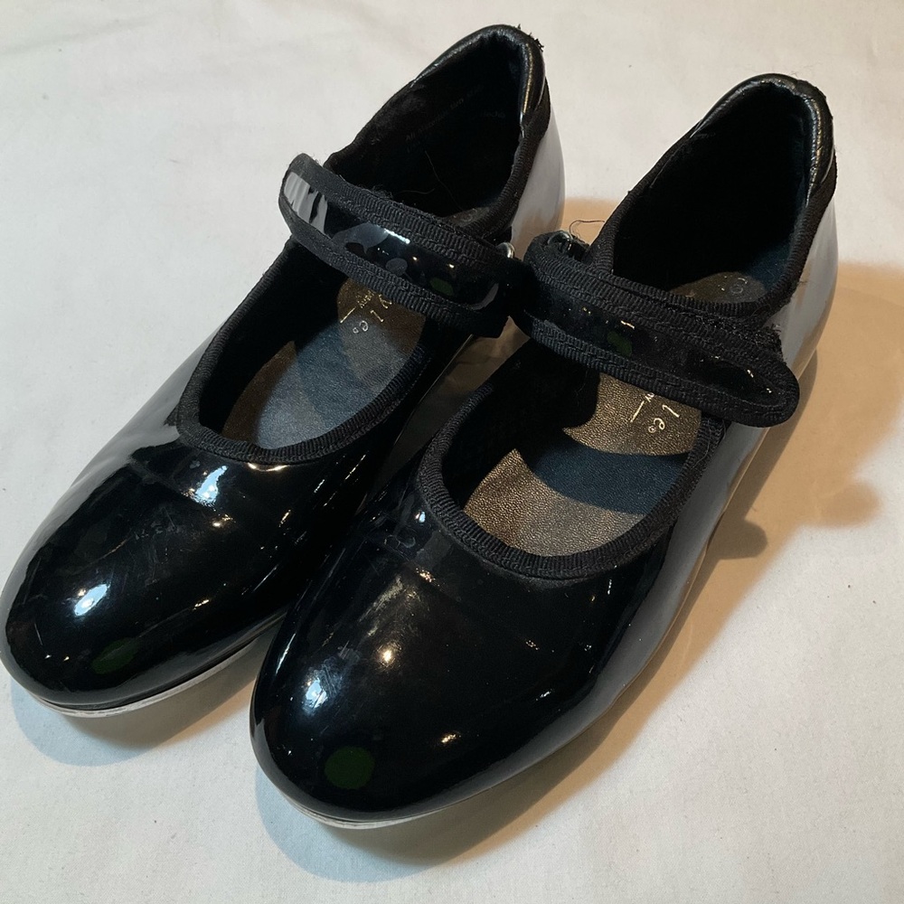 Danskin Freestyle Girls Black Tap Shoes